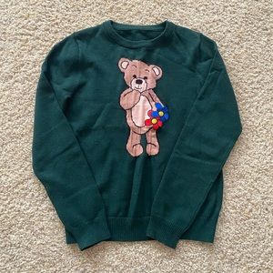minga london teddy bear sweater dupe